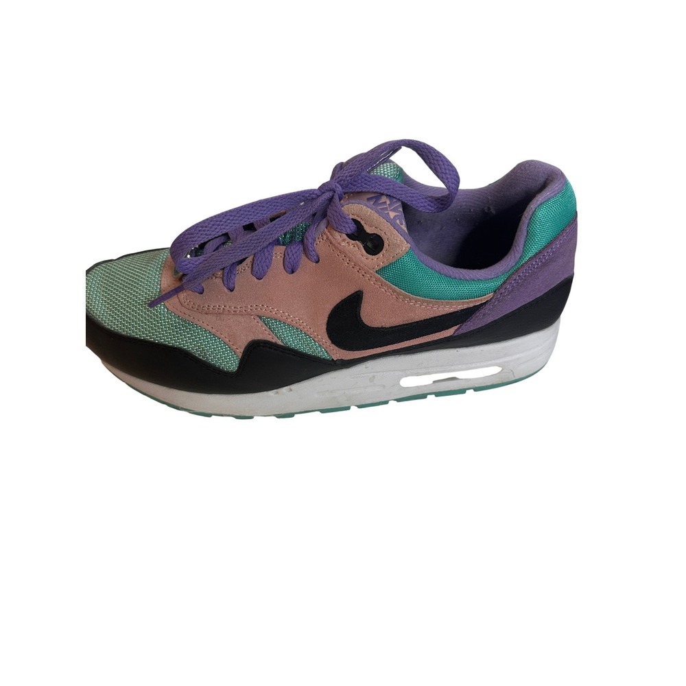 NIKE Air Max 1 Have a Nike Day Space Purple Coral Size 25 cm/Mens 7/ W 8.5/ 7Y - Picture 9 of 10